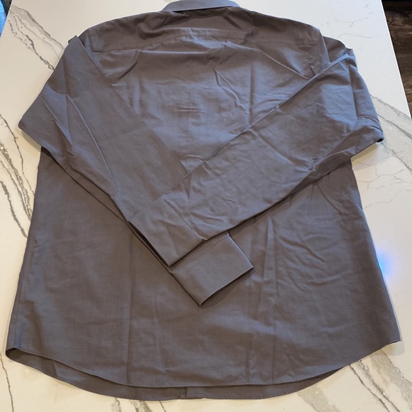 Untuckit Dress Shirt XL Tall Slim Wrinkle Free Cotton - Picture 8 of 8